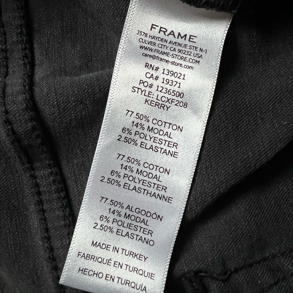 FRAME DENIM Le Catroux Center Seam High Waist Flare Jeans in Kerry - Picture 9 of 14
